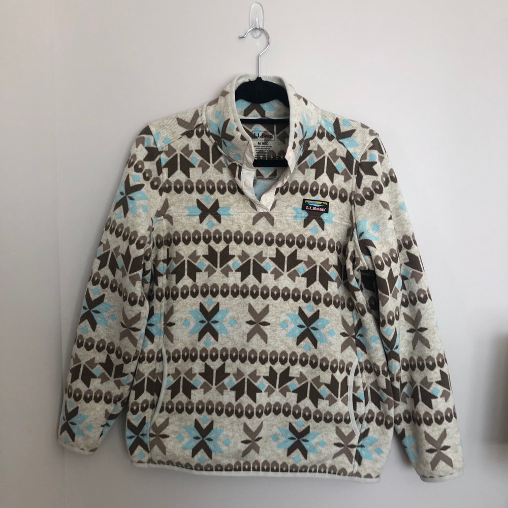 LLBean Sweater Fleece pullover